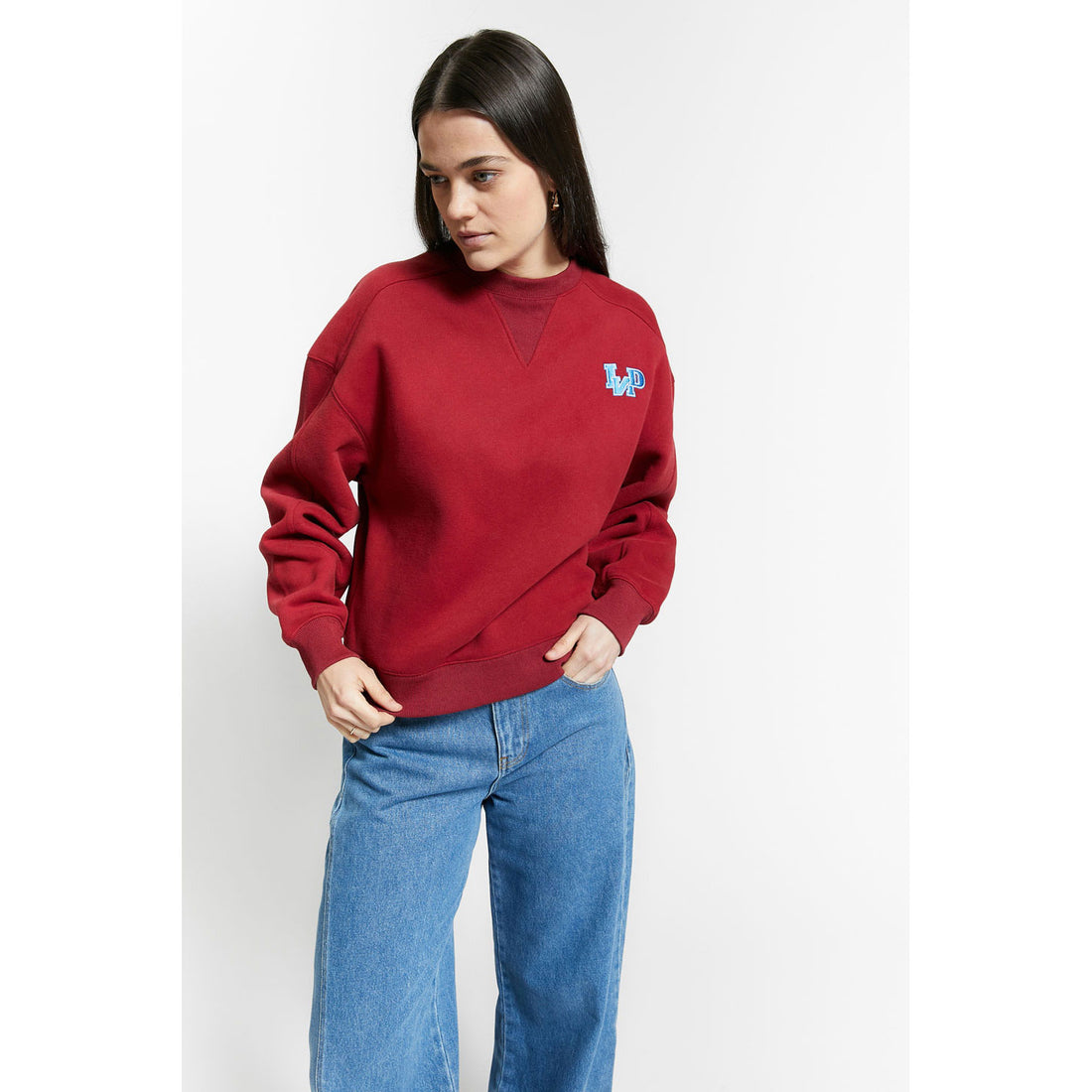Indee  Merlot Red Wakame Sweatshirt