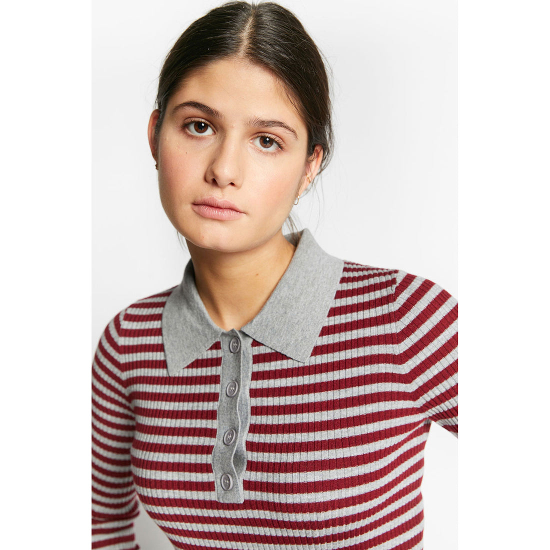Indee  Merlot Red Wallaby Pullover