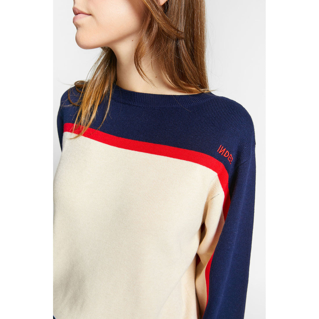 Indee  Off White Wasabi Pullover
