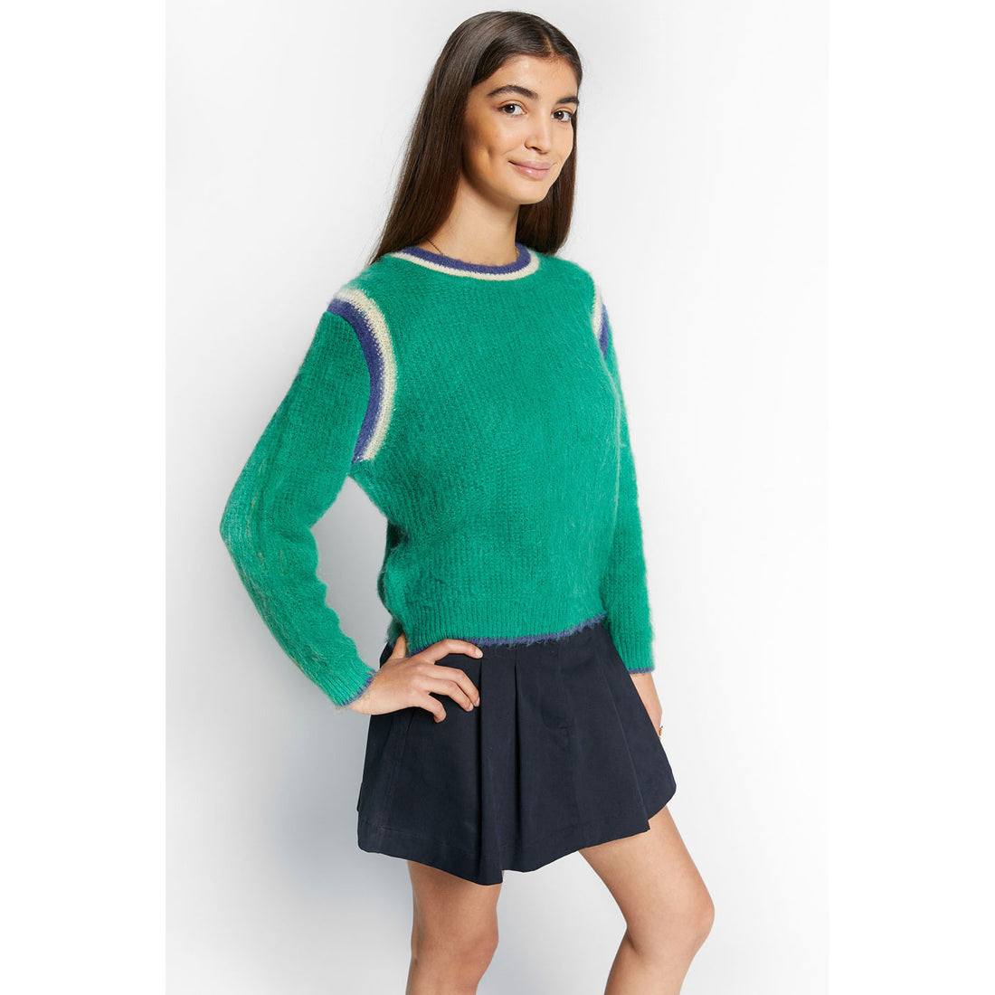 Indee  Grass Green Washington Pullover