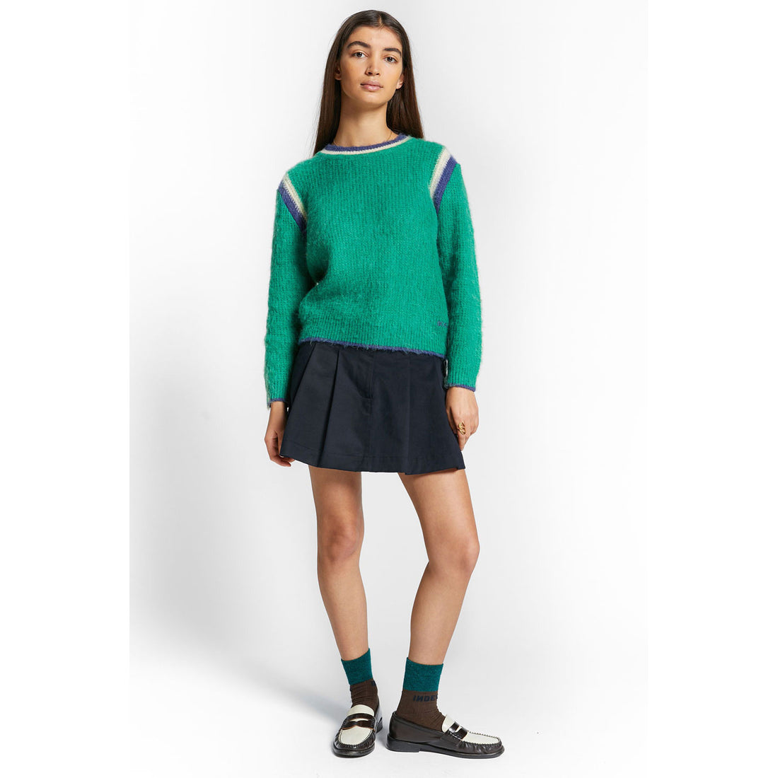 Indee  Grass Green Washington Pullover