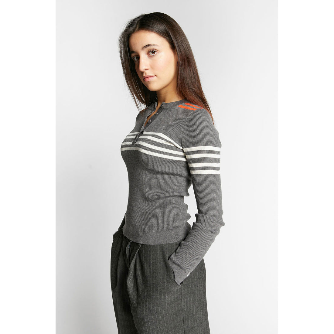 Indee  Grey Melange Water Pullover