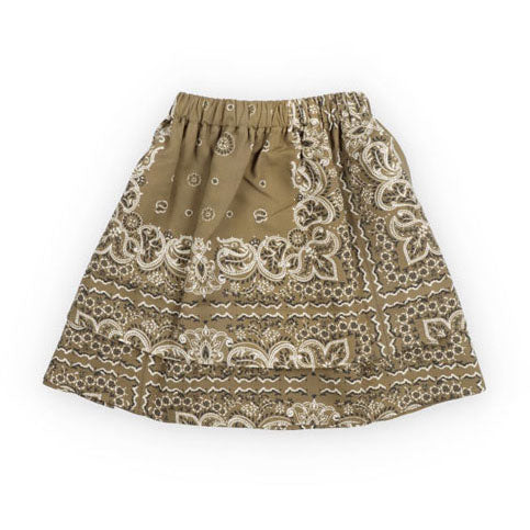 The New Society  Bandana Print Waterlily Special Skirt
