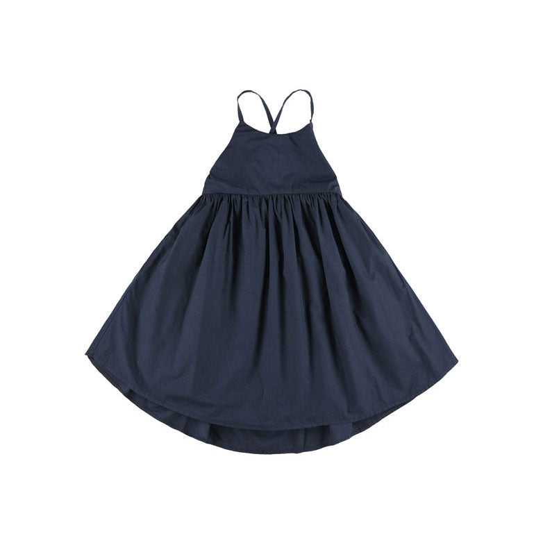 Morley Washed Navy Wave Dress