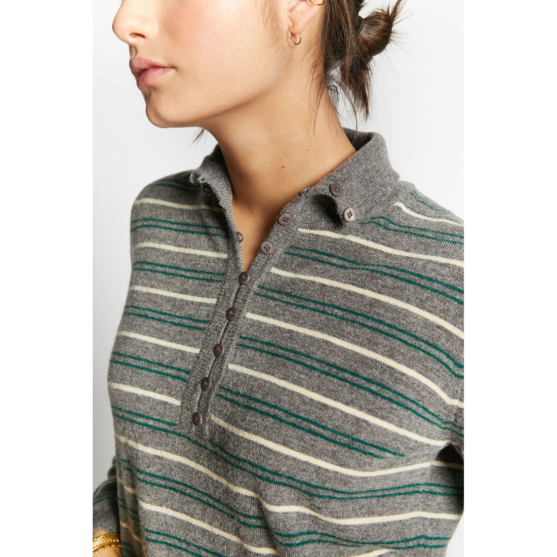 Indee  Grey Webcam Pullover