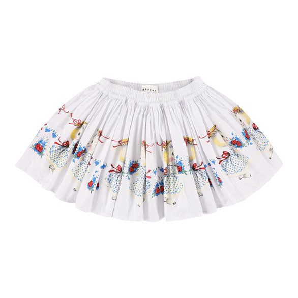 Morley Cat Blue Queen Skirt
