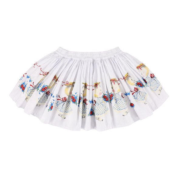 Morley Cat Blue Queen Skirt