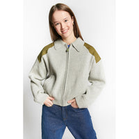 Indee  Grey Melange Willie Cardigan