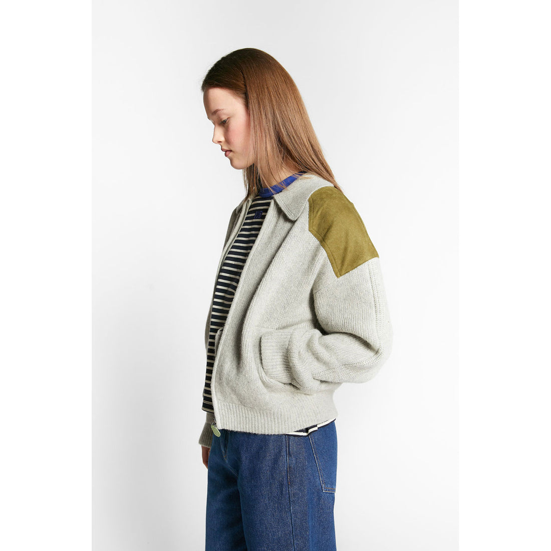 Indee  Grey Melange Willie Cardigan