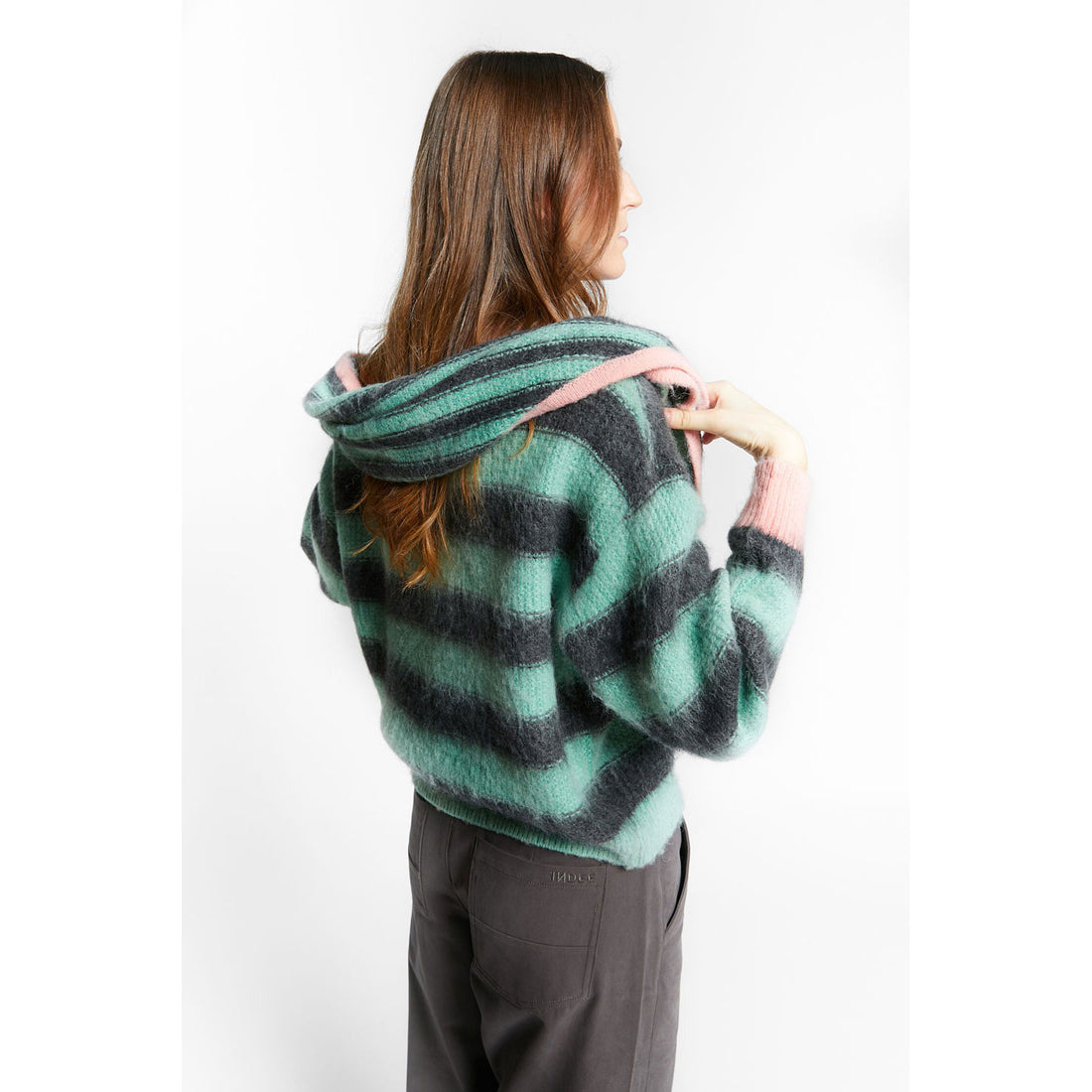 Indee  Jade Green Willow Pullover