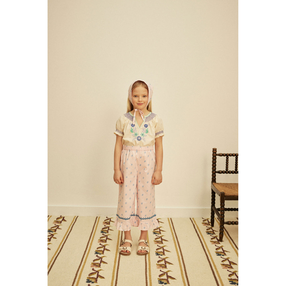 Apolina Studio Calico Pink Wini Trouser