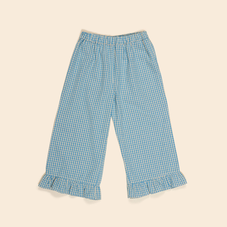 Apolina Tablecheck Marine Wini Trouser – Ladida