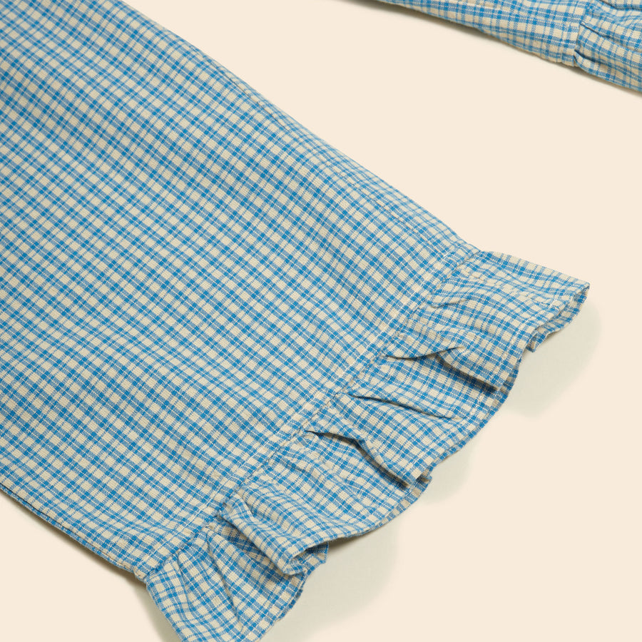 Apolina Tablecheck Marine Wini Trouser – Ladida
