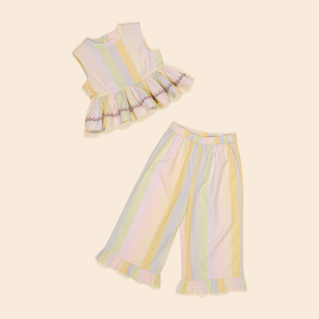 Apolina Painters Stripe Wini Trouser Set