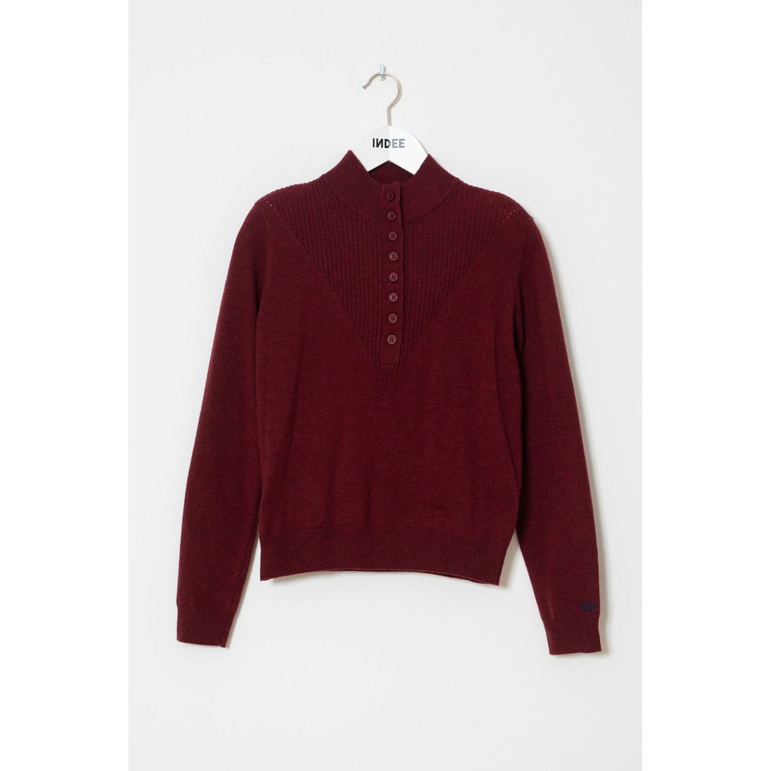 Indee Merlot Red Winter Pullover