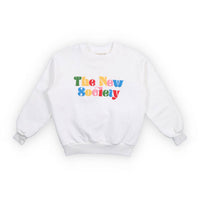 The New Society  Pure Cloud Wisteria Sweatshirt