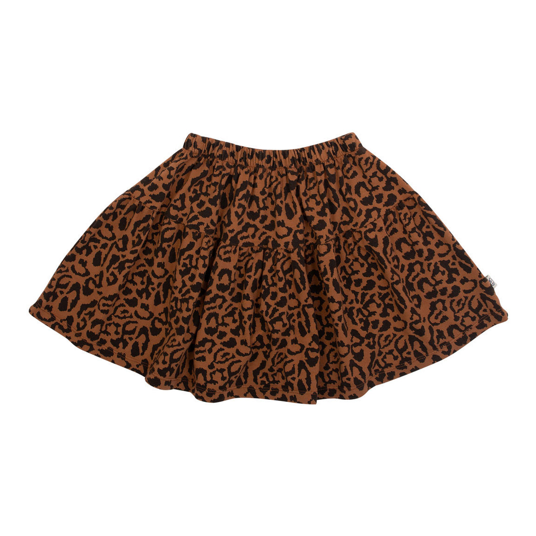 Wynken Brown Animal Print Stelle Animal Skirt