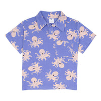 Wynken Deep Sea Blue Pulpo Shirt