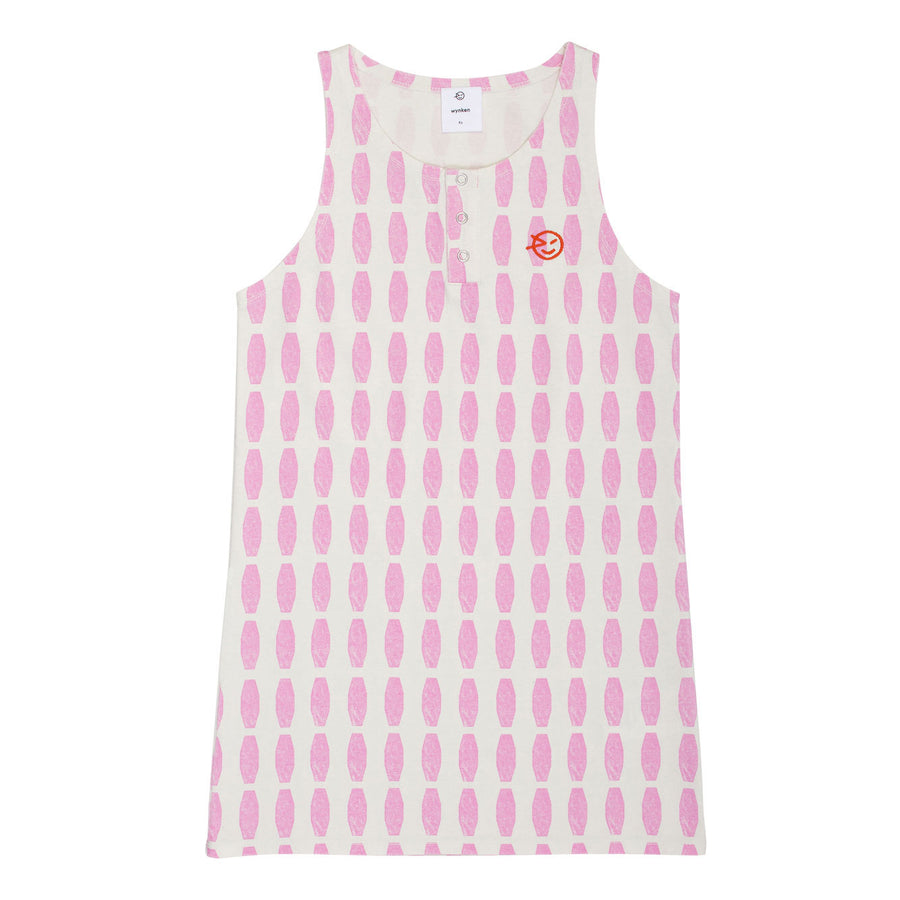 Wynken Pop Pink Tacco Tank Dress