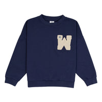 Wynken Navy Double You Sweatshirt