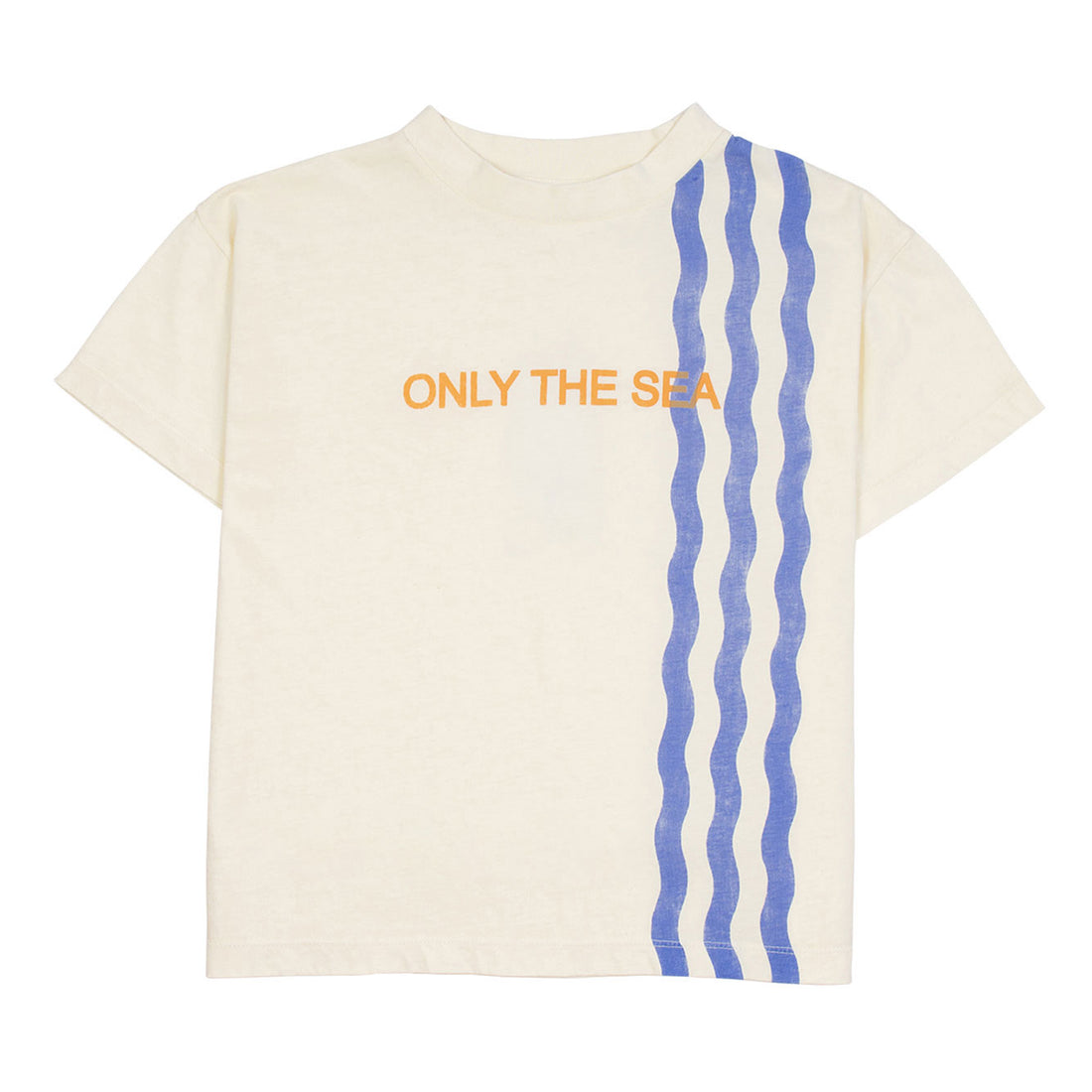 Wynken Ecru/Deep Sea Waves Tee