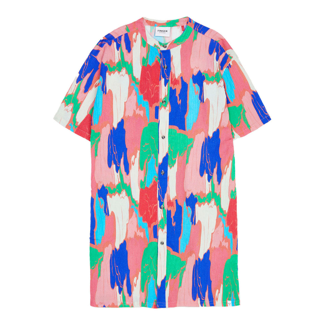 Finger In The Nose Hot Pink Clouds Wonderful Oversized Dress