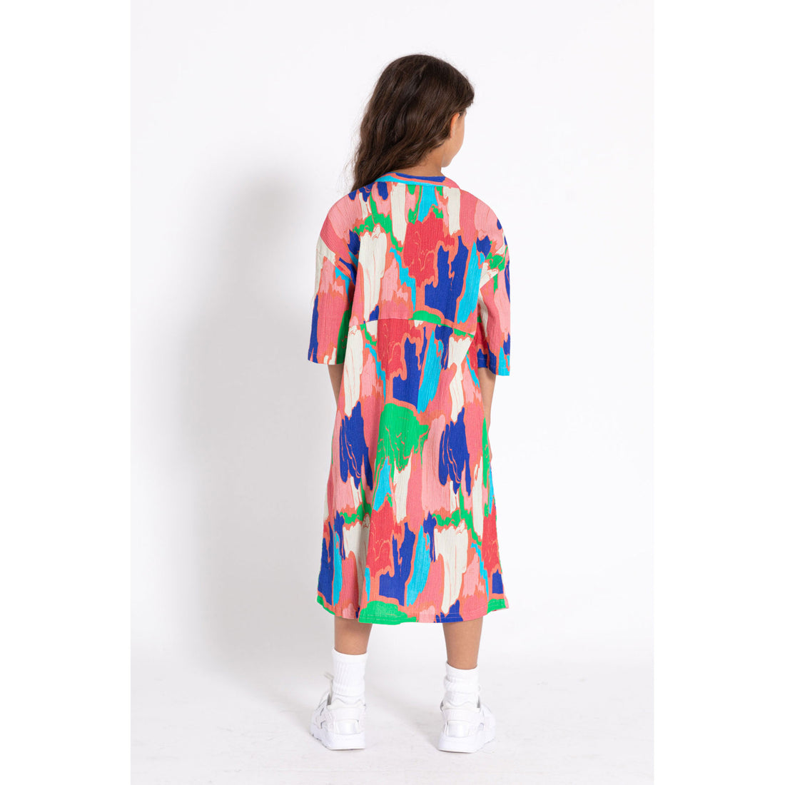 Finger In The Nose Hot Pink Clouds Wonderful Oversized Dress