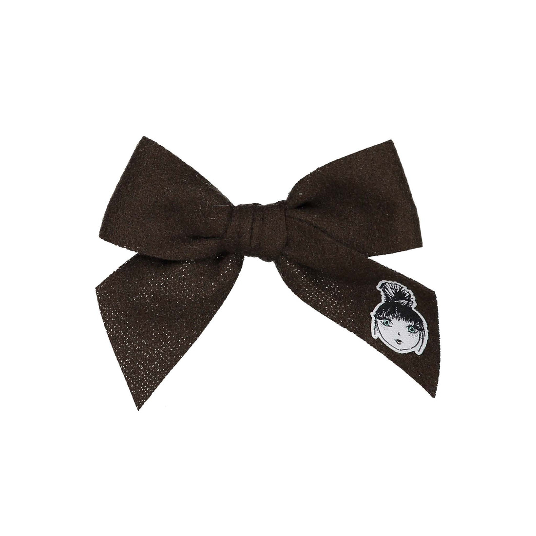 Knot Hairbands Fudge Wool Bow Clip