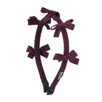 Knot Hairbands  Mulberry Woolly Headband