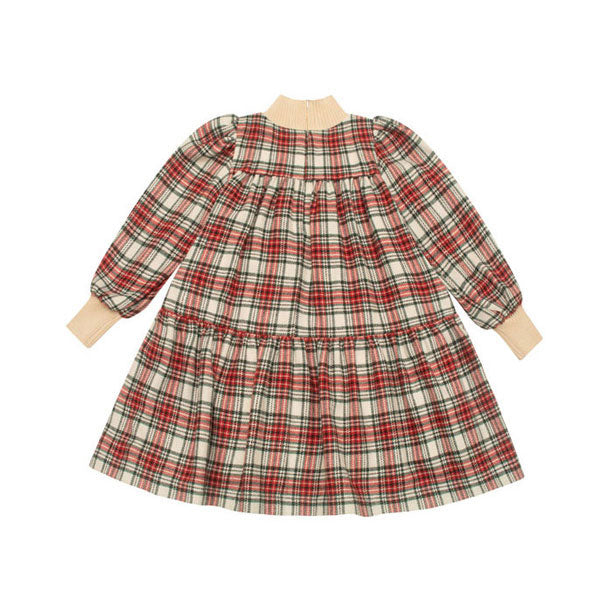 The Middle Daughter England Check Word Of Mouth Dress