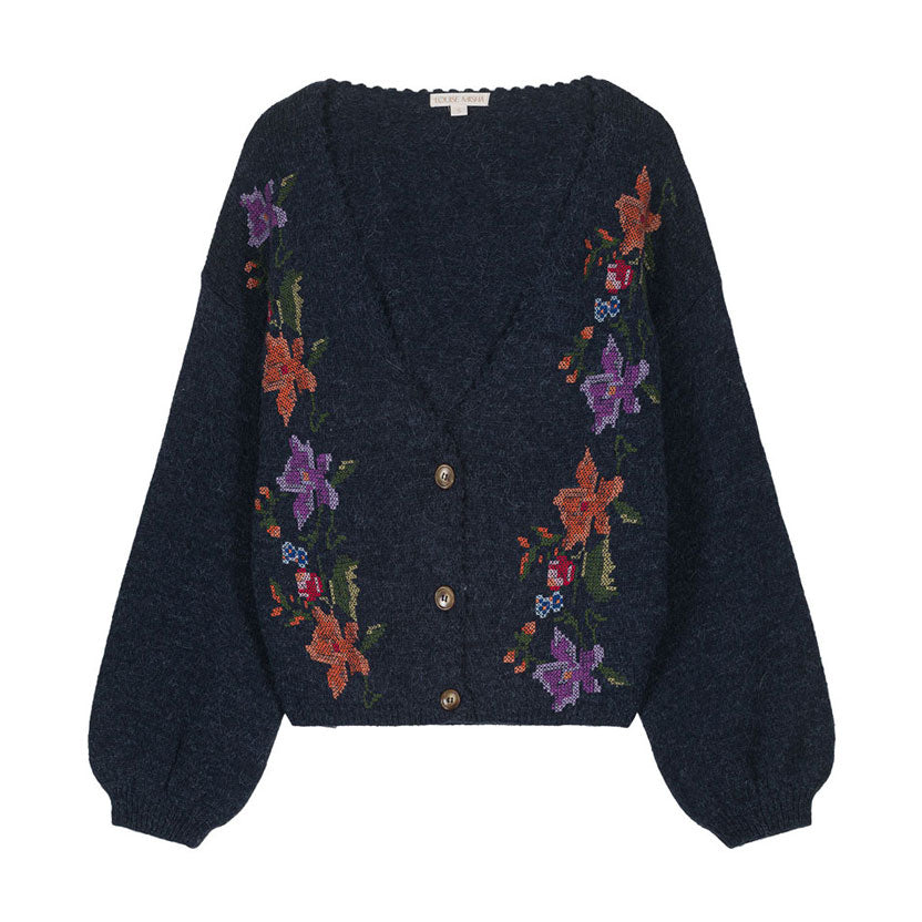 Louise Misha  Midnight Lunami Cardigan