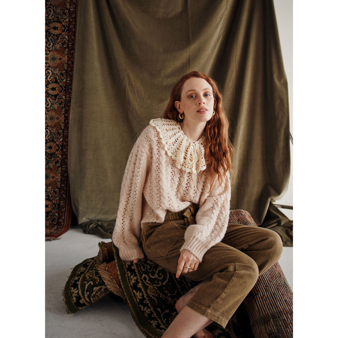 Louise Misha Blush Ascalis Pullover