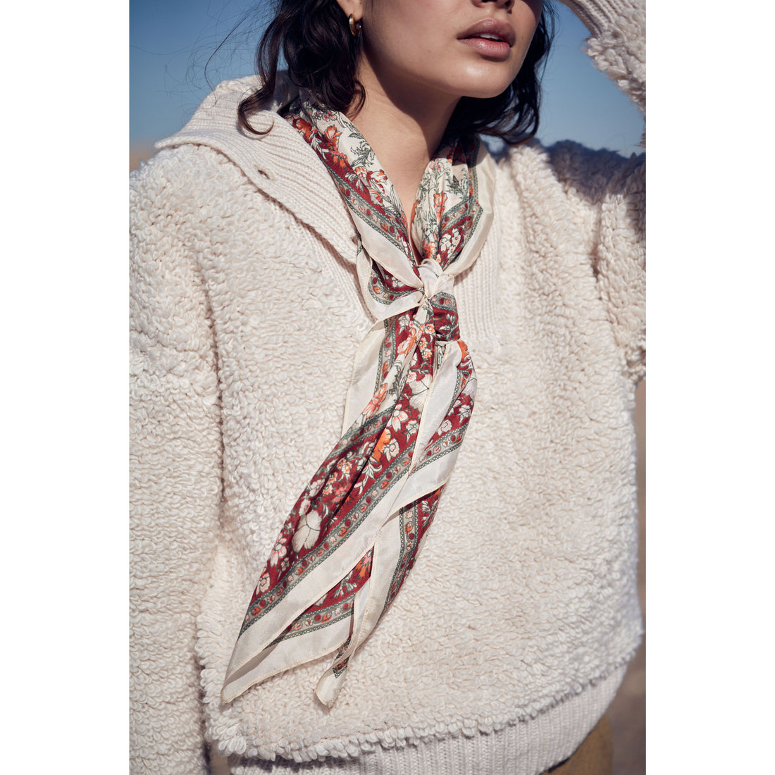 Louise Misha Cream Peter Sweater