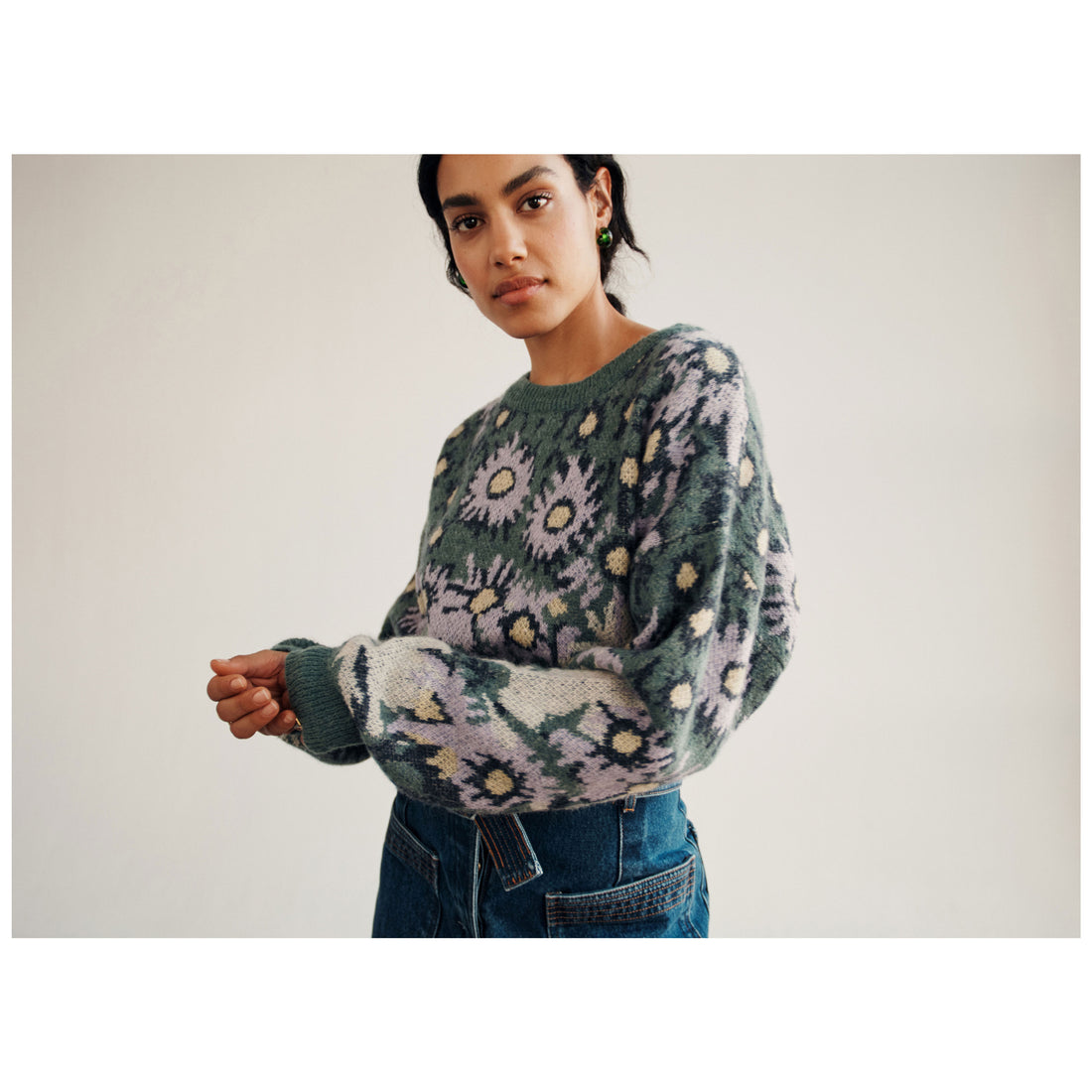 Louise Misha Peacock Dolce Pullover