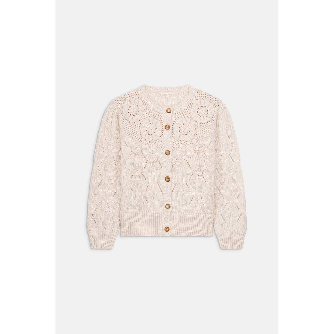 Louise Misha Cream Lokya Cardigan