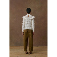 Louise Misha Cream Klara Mockneck