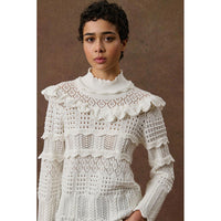 Louise Misha Cream Klara Mockneck