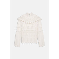 Louise Misha Cream Klara Mockneck