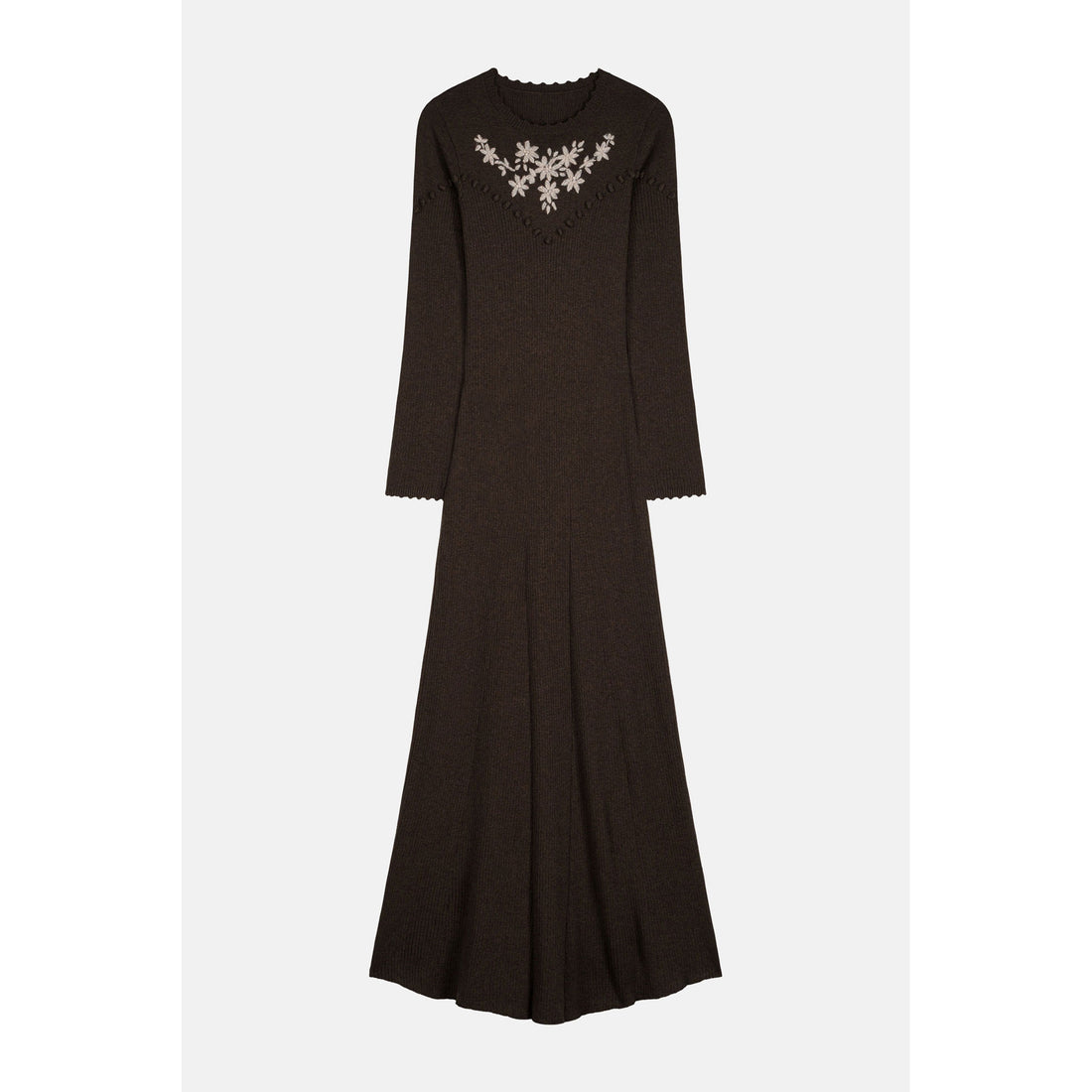 Louise Misha Chocolate Brygida Dress