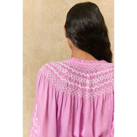 Louise Misha Dusty Pink Pal Womens Blouse
