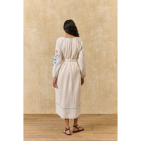 Louise Misha Off White Marta Womens Dress