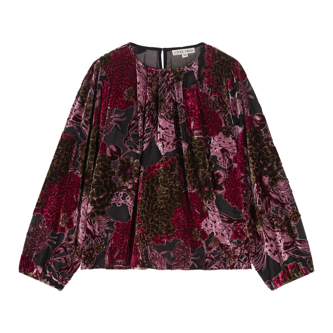 Louise Misha Green Nadia Blouse