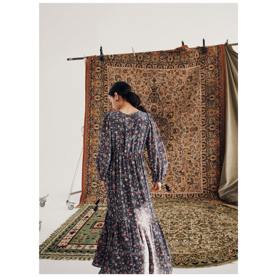 Louise Misha Midnight Flower Fields Balia Dress