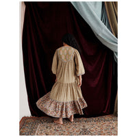 Louise Misha Khaki Granada Meadow Gypsy Dress