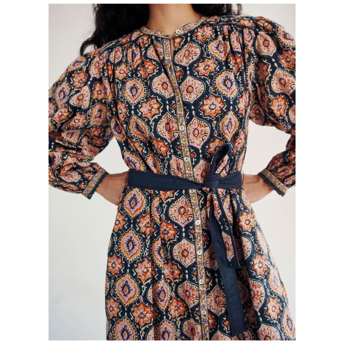 Louise Misha Midnight Granada Meadow Shelli Dress