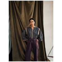 Louise Misha Midnight Granada Meadow Jane Shirt