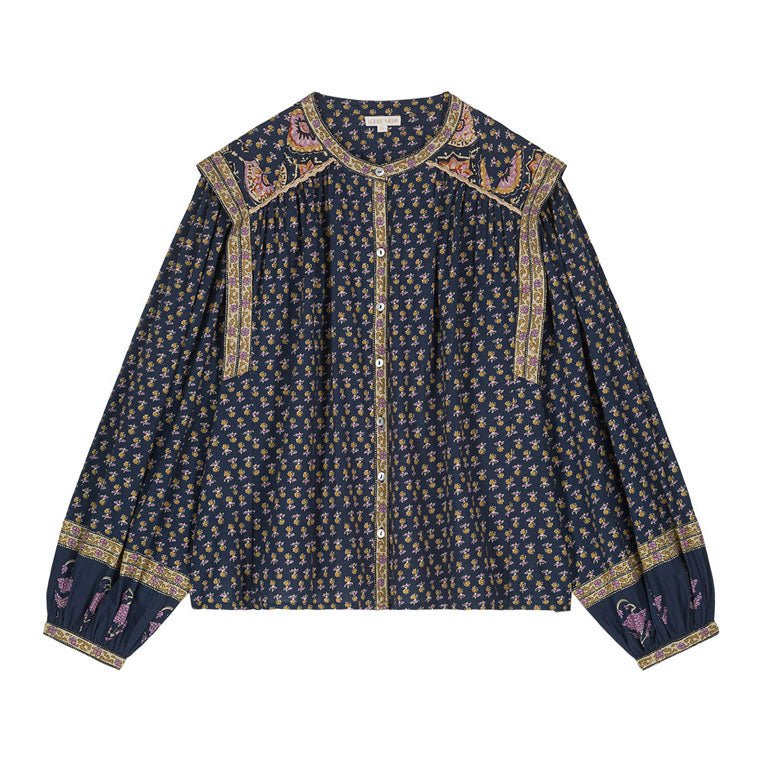 Louise Misha Midnight Granada Meadow Jane Shirt