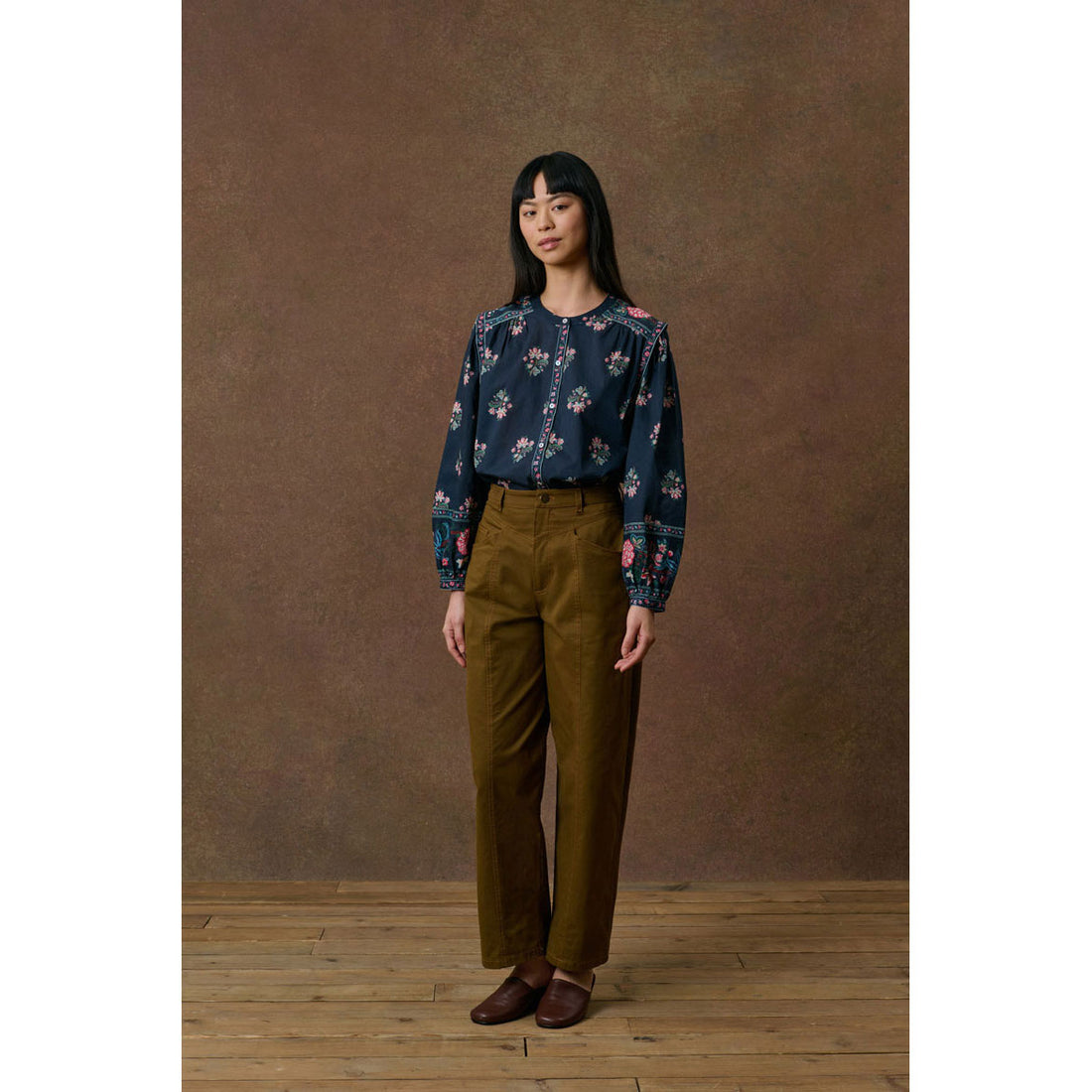 Louise Misha Midnight Primrose Jane Blouse