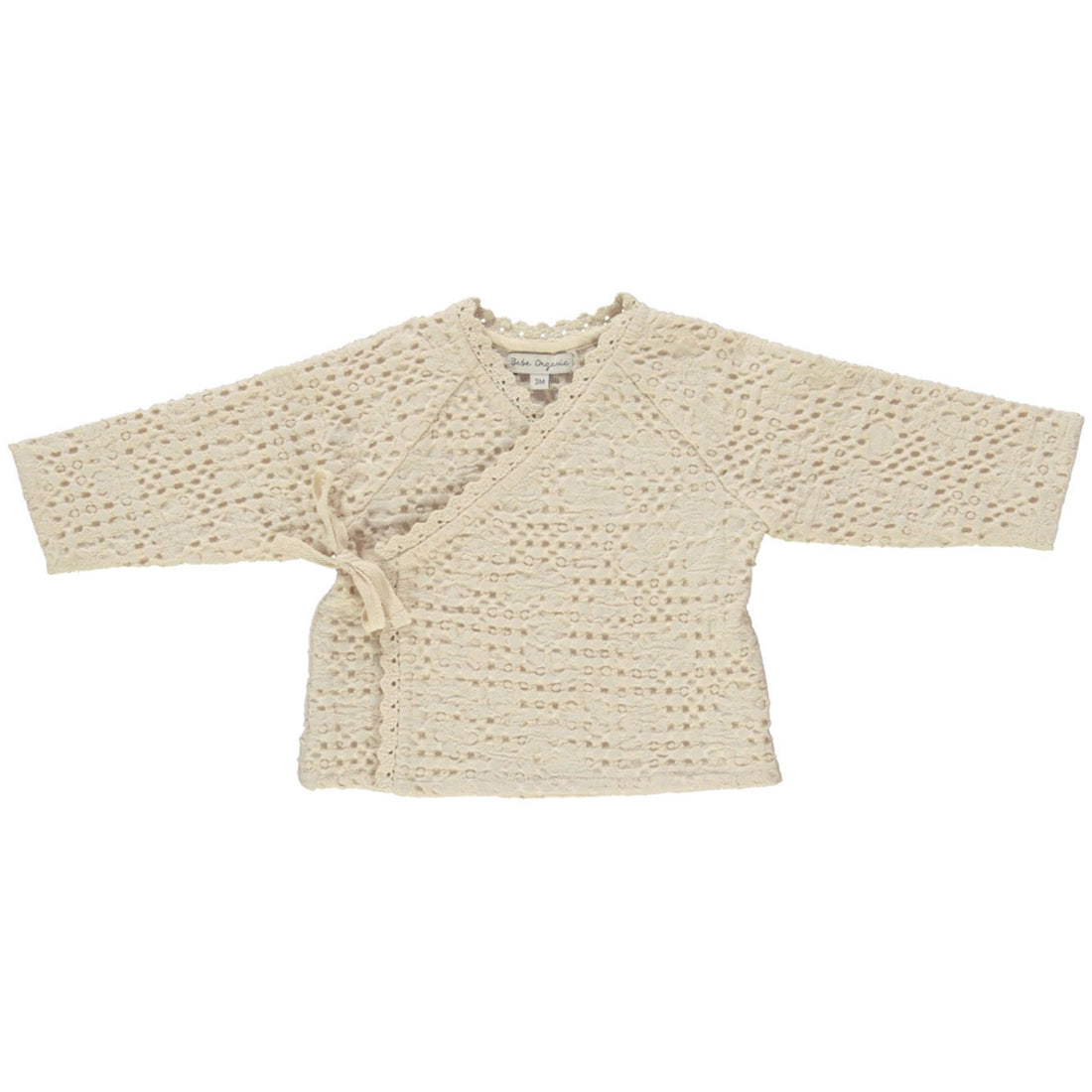 Bebe Organic Natural Waffle Baby Jacket
