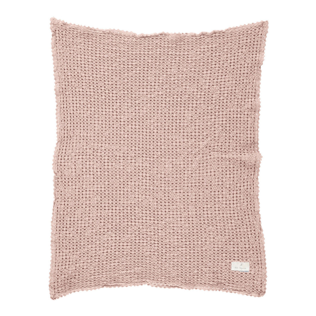 Bebe Organic Dusty Bebe Waffle Blanket